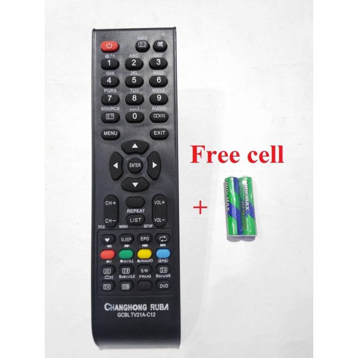 Chang Hong Ruba LED & LCD TV work and use all model +Free Cell
