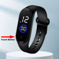 Waterproof M4 Digital LED Sports M4 Watch - Simple Silicon Strap Waterproof Smart Band Watch For Girls, Boys, And Kids - Elegant Easy To Wear Casual Handwatch. 