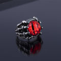 Fashion Creative Evil Eye Rings for Men Women Personality Male Punk 4 Colors Ring Jewelry Men's Bar Night Club Accessories Gifts. 