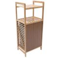 Bamboo Laundry Basket. 
