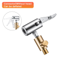 Air Pump Nozzle Adapter with Deflation Inflator Valve Connector. 