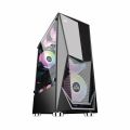 RGB Gaming PC with 4 RGB Fans, H81 Motherboard, Core i7 4th, 16GB RAM, 128GB SSD, 500GB HDD, 4GB NVIDIA GEFORCE GTX 1050ti. 
