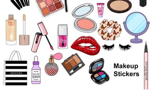 20Pcs%20Aesthetic%20Girls%20Beauty%20&%20Makeup%20Stickers%20Cute%20Cosmetic%20Decals%20for%20Laptop%20Mobile%20Case,%20Skateboard%20&%20Journaling%202inchx2Inch%20Stickers%20size%20-%20Image%202