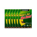 Mouse Glue Trap - Mouse Glue Board - Rat Killer Trap - Rat Killer Glue Book - Rat Killer Glue Mat (Pack Of 6). 