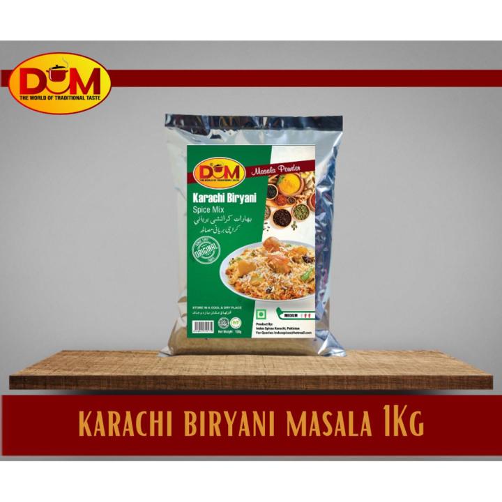 DUM Karachi Biryani Masala Masala Pouch 1 Kg