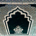 Velvet Prayer Mats, Prayer Rug & Prayer Carpet | Green Color Soft Masjid Carpet Saf Matt | Quilted Jai Namaz Dari Saff Chatai | Islamic Muslim Salah Mat | Muslim Pray Rug Namaz Sajadah Mat | Masjid Carpet Saaf. 