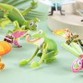 10pcs Early Learning Toys Funny Insect Paper Jigsaw Puzzles 3D Cognition DIY Handmade Paper Card Paper Insect Cartoon Insect Paper Mode Kids Birthday. 