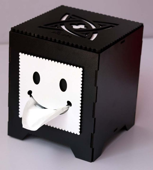 Wooden%20Smiley%20Face%20Tissue%20Box%20For%20Home%20&%20Office%20-%20Kids%20Room%20Fun%20Box%20-%20Image%203