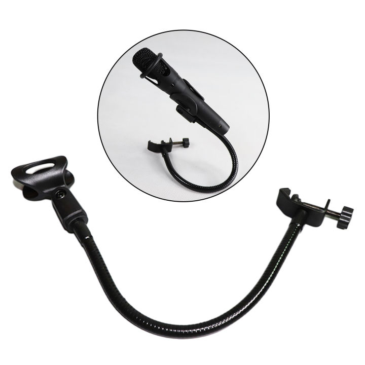 Adjustable Microphone Stand With Desk Clamp 3/8' To 5/8' Screw For Studio Desk Mic Stand Flexible Microphone Stand