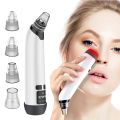 Hot Compress Electric Blackhead Remover Vacuum Acne Cleaner Pore Cleansing Device Beauty Facial Nose Cleaner Skin Care Tool. 
