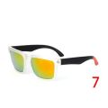 Vintage KEN BLOCK Sunglasses Men Spied Brand Designer Reflective Mirror Sun Glasses Male Women Retro Square Driving Eyewear uv. 