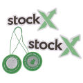 1Set Induction Stockx Tag Green Circular Tag Rcode Stickers Shoe Buckle Verified. 
