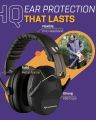 Vanderfields Ear Defenders Safety Earmuffs 26dB SNR Protection Passive Noise Cancelling Headphones Ear Protectors - Hearing Protection Shooting - Ear Defenders Autism, DIY. 