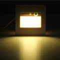2Pcs Recessed in Steps Ladder Wall Lamps Led Stair Light PIR Motion Sensor Infrared Human Body Induction Step Lamp 1.5W Stairway Aisle Lamp. 