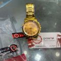 Business Watch Gold Stainless Steel Straps Round Shape diel Watches-Wrist Watches-Hand Watch Stylish-Branded-Watch  For Boy & Man. 