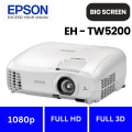 Enjoy Movies at Home with Epson EH-TW5200: Full HD 1080p, 3D, Dual HDMI & MHL Support. 