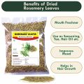 Rosemary Dried Leaves 30g | for Hair Growth | Herb Tea | Cooking (100%) Organic. 