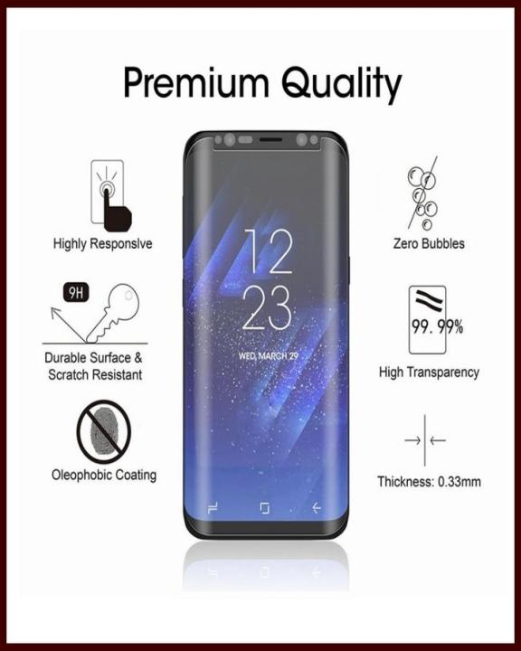 3D%20Curved%20Tempered%20Glass%20Screen%20Protector%20for%20Samsung%20Galaxy%20S8/S8%20Plus%20-%20Full%20Edge%20Cover,%209H%20Protection%20-%20Image%208