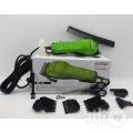 Zoofari Professional Animal Hair Clipper Trimmer Pet Products Dogs Cats Zoofari Professional Grooming Pet Hair Clipper with Four Blade Attachment Combs Green Pet Hair Trimmer Free Box. 