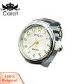 Carat Digital Ring Watch Stylish Elastic Finger Ring Watches for Men Women Clear Dial Quartz Timepiece for Valentine's Day Gift Adjustable Ring Watch. 