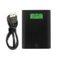 【2023】 Soshine E3S Power Bank DIY 18650 Battery Charger LCD Display USB Mobile Charger Battery Charge Storage Box Without Battery. 