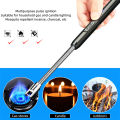SILVER FOX ECOM Rechargeable Electric Kitchen Lighter with long Neck,USB Arc lighter Easy to use, Plasma Stove Lighter, Flameless BBQ Lighter for Stove. 