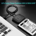 USB 3.0 to Sata 3.5 2.5 Hard Drive Adapter Cable for Samsung Seagate WD HDD SSD. 