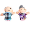 6Pcs/Set Baby Kids Family Finger Puppets Educational Story Game Hand Toys. 