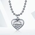 Stainless Steel Female Gothic Symbol Internet She Devil Igirl Choker Necklace Women Streetwear Heart Pendant Chain Necklace. 
