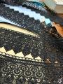 Black Chori Pattern Lace.. 