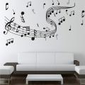 Removable Music Notes Notation Band Wall Sticker Art Decal Room Home Decor Gift. 