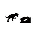 Car Sticker For Jeep T-rex Tyrannosaurus Rex Decals Dinosaur Vinyl Sticker For Jeep Car Window Laptop Decoration. 