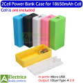 1 Cell / 2 Cell / 8 Cell / 10 Cell *18650 Battery DIY Power Bank Case (Cell Not Included) By Electrica. 