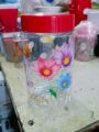 Jar- Plastic Jar- Transparent Sealed Cans Kitchen Sealed Jars Plastic Storage Bottles Storage Box For Food Cereals Grain Sealed Container(2 ltr capacity). 