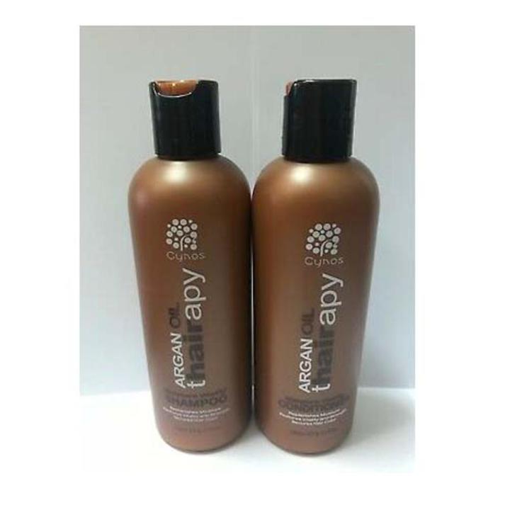 100% Original 240ml Each Cynos Argan Oil Thairapy Moisture Shampoo & Conditioner Set