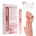 Original Rechargeable Flawless Salon Nails Kit Electronic Nail Filer, Buffer, Shiner, Cuticles and Nail Polish Remover, and Full Manicure and Pedicure Kit Machine. 