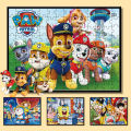 Chengmei Jigsaw Puzzle [Animation Cartoon Theme Jigsaw] Spot-126 pieces of environmentally friendly wood pulp paper pressing-3-10-year-old children's educational toys-holiday/birthday gift-dog patrol Thomas. 