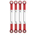 1 Set Replacement Accessories Fit for 1/12 MN128 Remote Control Car Parts & Accessories Metal Upgrade Modification Adjustable Chassis Linkage. 
