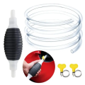 High Flow Siphon Hand Pump Portable Manual Car bike and boat Fuel Transfer Pump for Petrol Diesel Oil Liquid Water. 