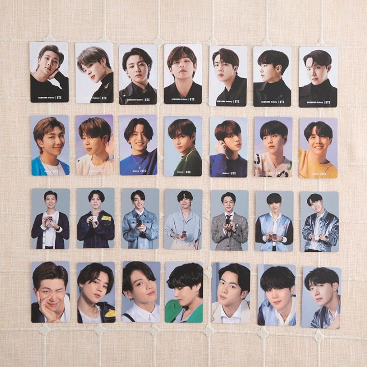 7pcs/set%20Kpop%20BTS%20SAMSUNG%20Galaxy%20Photocard%20Bangtan%20Boys%20Photo%20Cards%20-%20Image%203