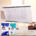 2 Pcs Range Hood Grease Filter Paper Oil Absorbent Dirt Stopper Kitchen Appliance. 