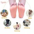 Soft Silicone Moisturizing Gel Socks For Foot Care Protector Relieve Dry Cracked Peeling Heels Shoes Insole Pedicure. 