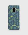 Samsung A8 Plus Cover 3d Hard case Bikers Style - 1cover2219. 