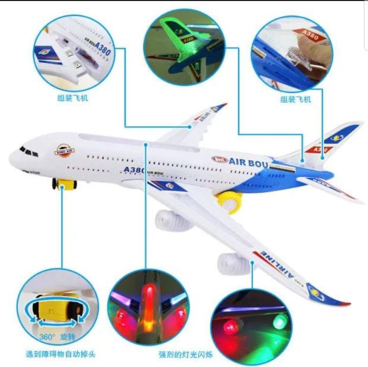 45cm%20airbus%20A380%20aircraft%20moving%20360%C2%B0%20eletric%20Aeroplane%20Toys%20Kids%20Boy%20Fancy%20Electric%20Airplane%20Toy%20With%20Flashing%20Light%20And%20Sound%20-%20Image%204