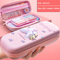 Multifunctional Pencil Pouch Lightweight Waterproof Pen Box for School Hold Pens and Pencils. 
