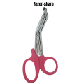 Heavy Duty Trauma Shears, Medical Scissors Premium Bandage Scissors for Nurses, Emergency First Aid Scissors, EMT Shear - Red Medical Tool,. 