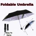 Manual Foldable Umbrella, King Fish Fold Umbrella For Girls & Boys (Black). 