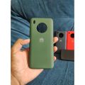 For Huawei y9a case Soft Liquid Silicone Protective and Anti Scratch Microfiber Lining Shockproof. 