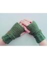 Attractive Strip Style Wool Gloves for Women. 