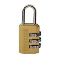 Multifunctional Mini Number Lock 3 Digit Durable Password Lock Anti-theft Solid Color Alloy Padlock Suitcase. 